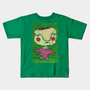 I'm dancing to Madonna's "Hung up" Kids T-Shirt